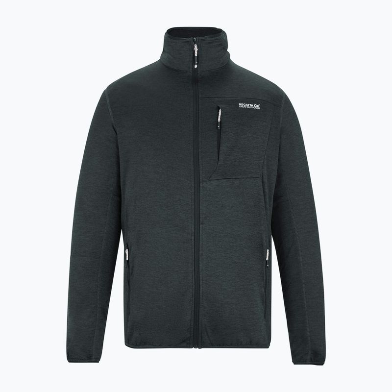 Herren-Trekkingsweatshirt REGATTA Hillden Midlayer dark storm 5