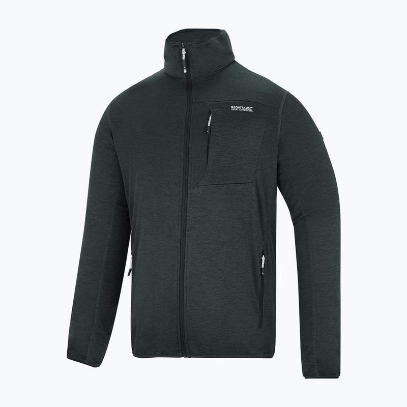 Herren-Trekkingsweatshirt REGATTA Hillden Midlayer dark storm 7