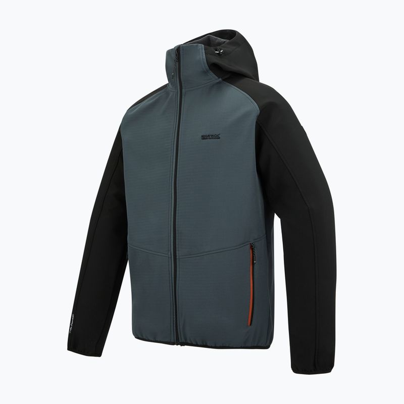 Softshell-Jacke für Herren REGATTA Arec III dark storm/black 7