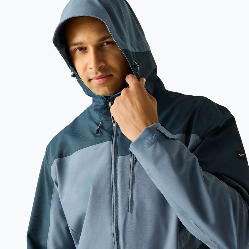 Herren-Regenjacke REGATTA Highton Stretch IV chine blue/night sky 7