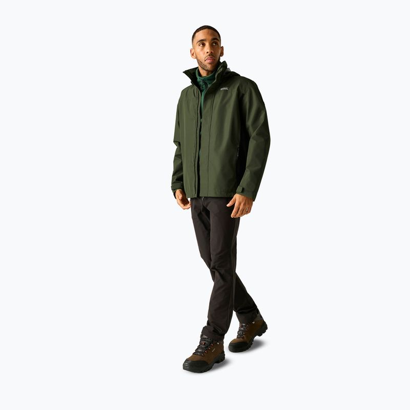 Softshell-Jacke für Herren REGATTA Matt II dark khaki/black 2