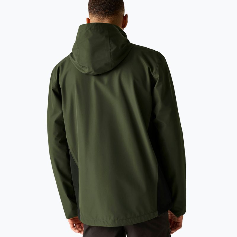 Softshell-Jacke für Herren REGATTA Matt II dark khaki/black 3