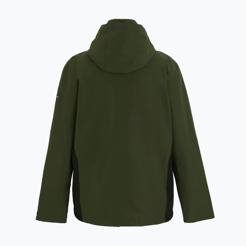 Softshell-Jacke für Herren REGATTA Matt II dark khaki/black 9