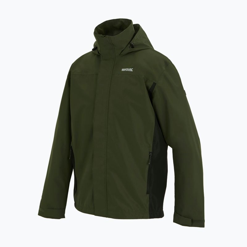 Softshell-Jacke für Herren REGATTA Matt II dark khaki/black 10