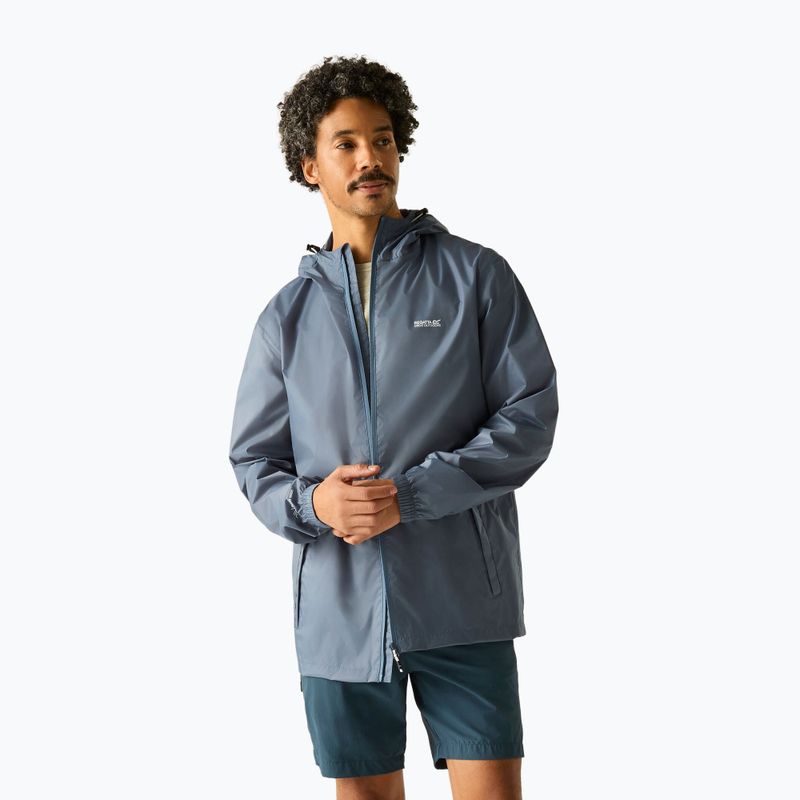 Herren-Regenjacke REGATTA Pack-It III china blue 4
