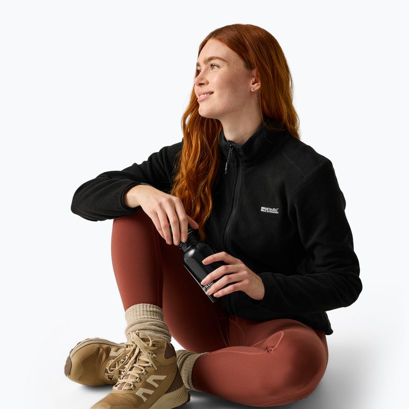 Fleecejacke für Damen REGATTA Floreo IV black 4