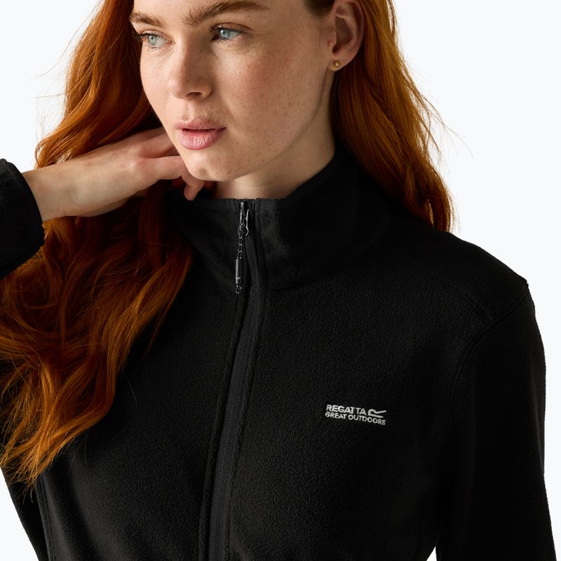 Fleecejacke für Damen REGATTA Floreo IV black 5