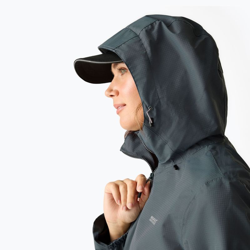 Damen-Regenjacke REGATTA Hamara IV dark storm 5