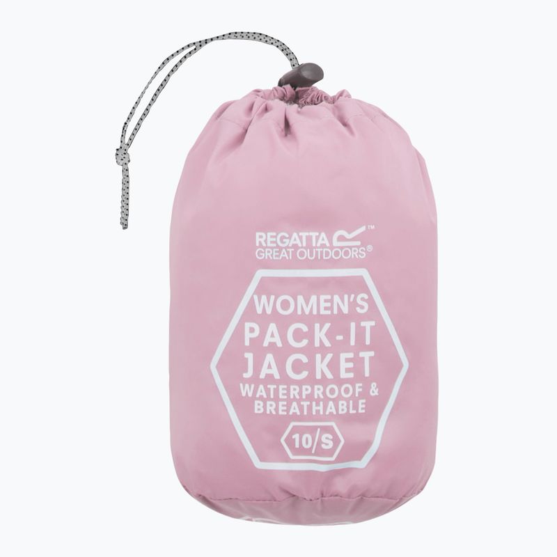 Damen-Regenjacke REGATTA Pack-It III powder lilac 10