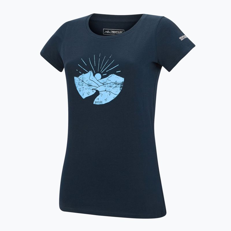 Damen-Trekkingshirt REGATTA Breezed navy 3