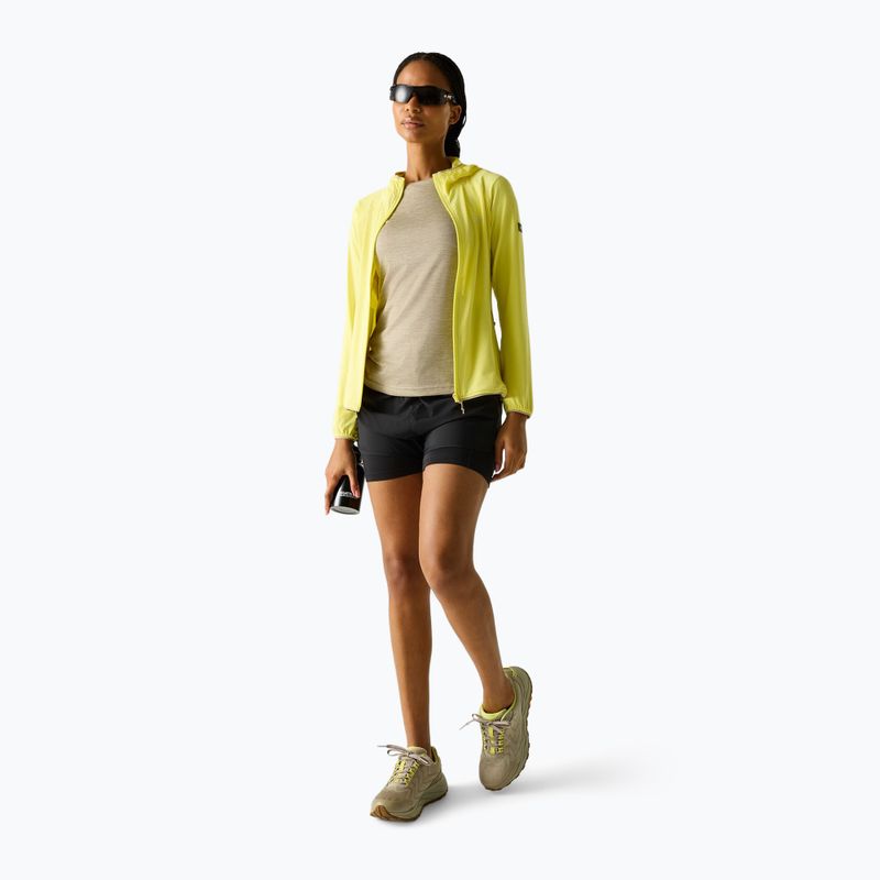 Damen-Trekkingsweatshirt REGATTA Huntdale canary yellow 2