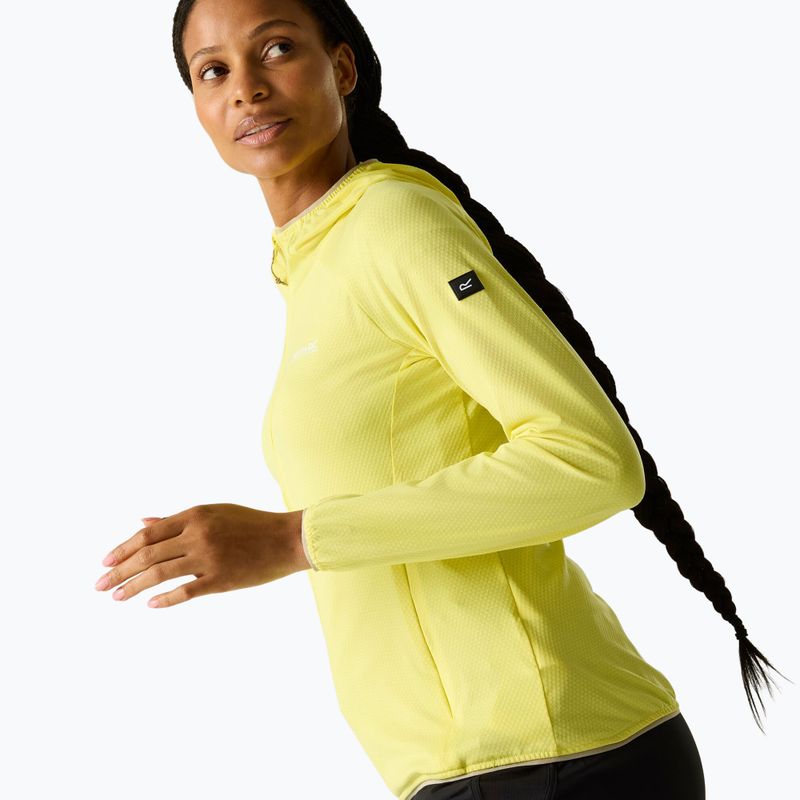 Damen-Trekkingsweatshirt REGATTA Huntdale canary yellow 5