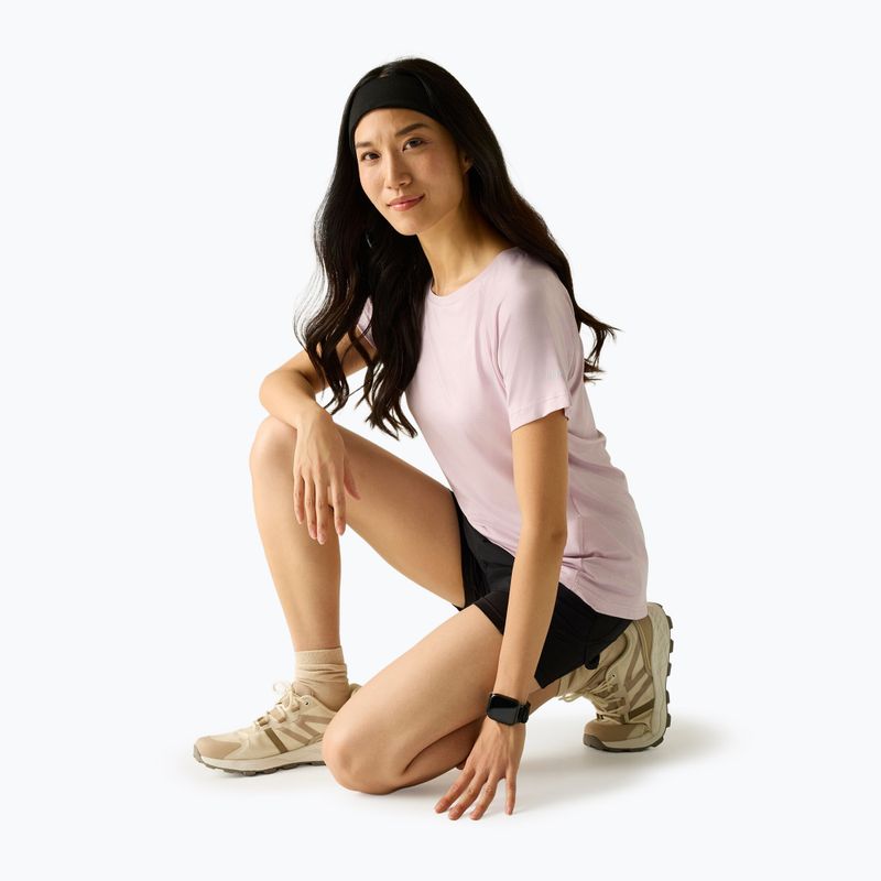 Damen-Trekkingshirt REGATTA Limonite powder lilac 4