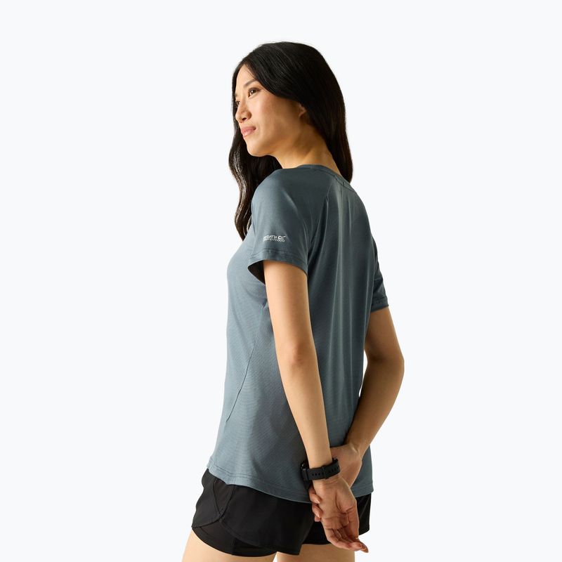 Damen-Trekkingshirt REGATTA Limonite dark storm 3