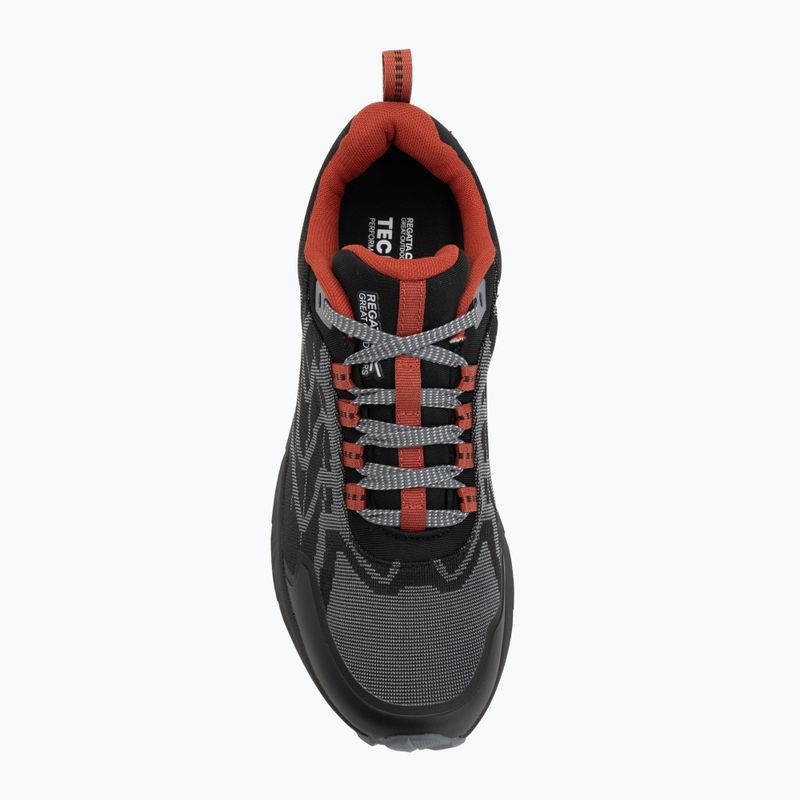 Trekkingschuhe Herren REGATTA Cruize dark storm/brick 5