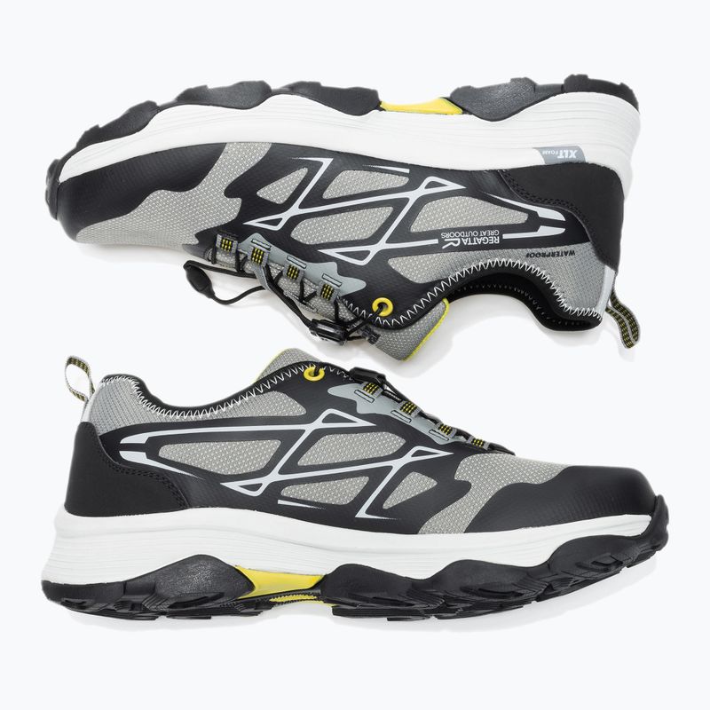 Trekkingschuhe Herren REGATTA Blaze II grey/black/dark tang 12