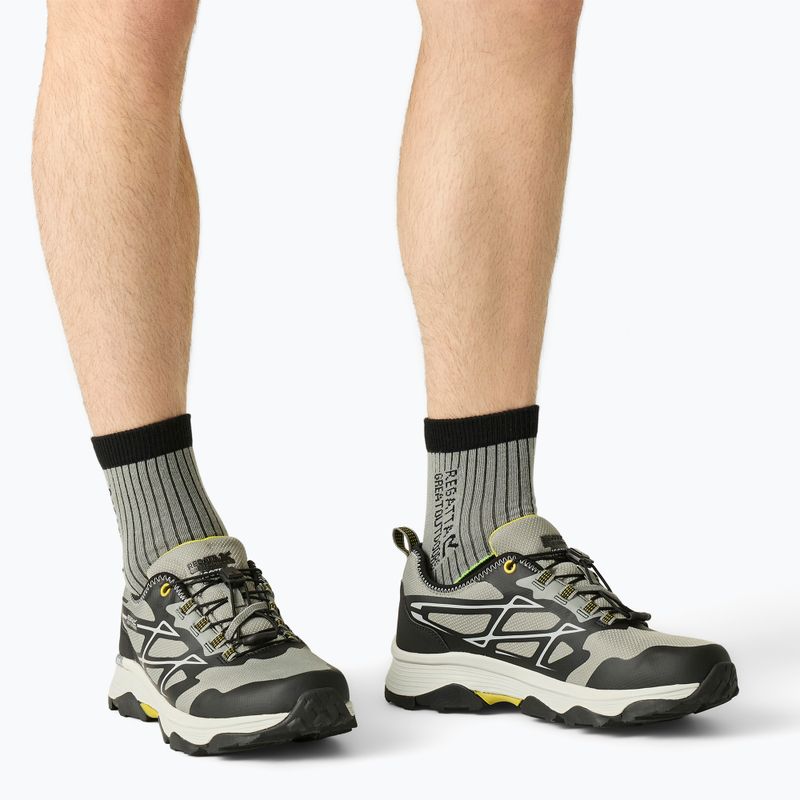 Herren-Trekkingstiefel REGATTA Blaze II grey/black/dark tang 10