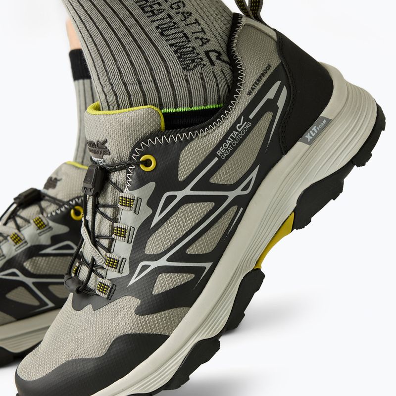 Trekkingschuhe Herren REGATTA Blaze II grey/black/dark tang 19