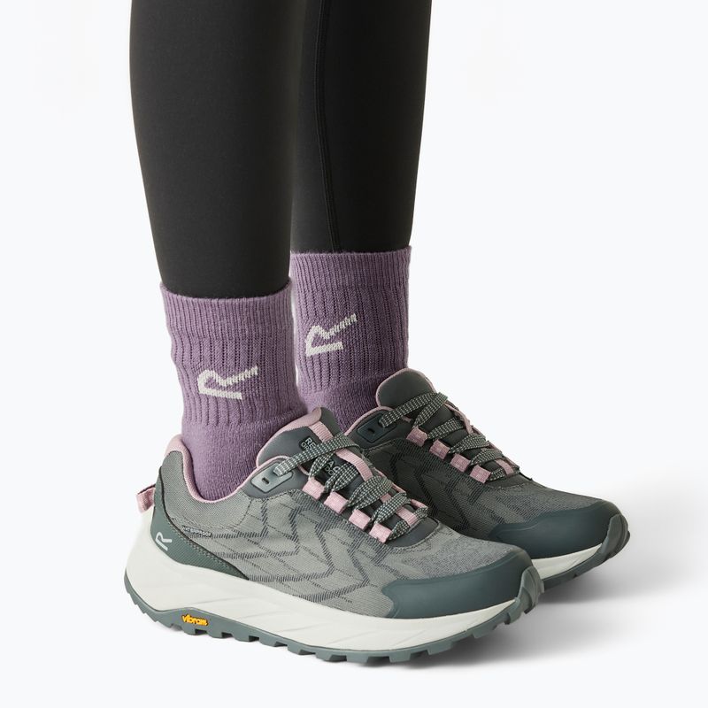 Damen-Trekkingschuhe REGATTA Cruize dark storm/powder lilac 17