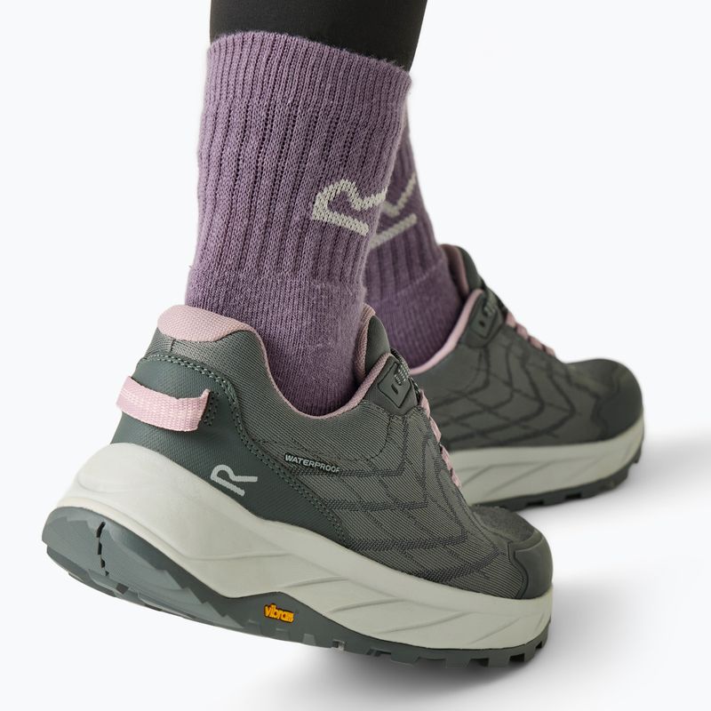 Damen-Trekkingschuhe REGATTA Cruize dark storm/powder lilac 20