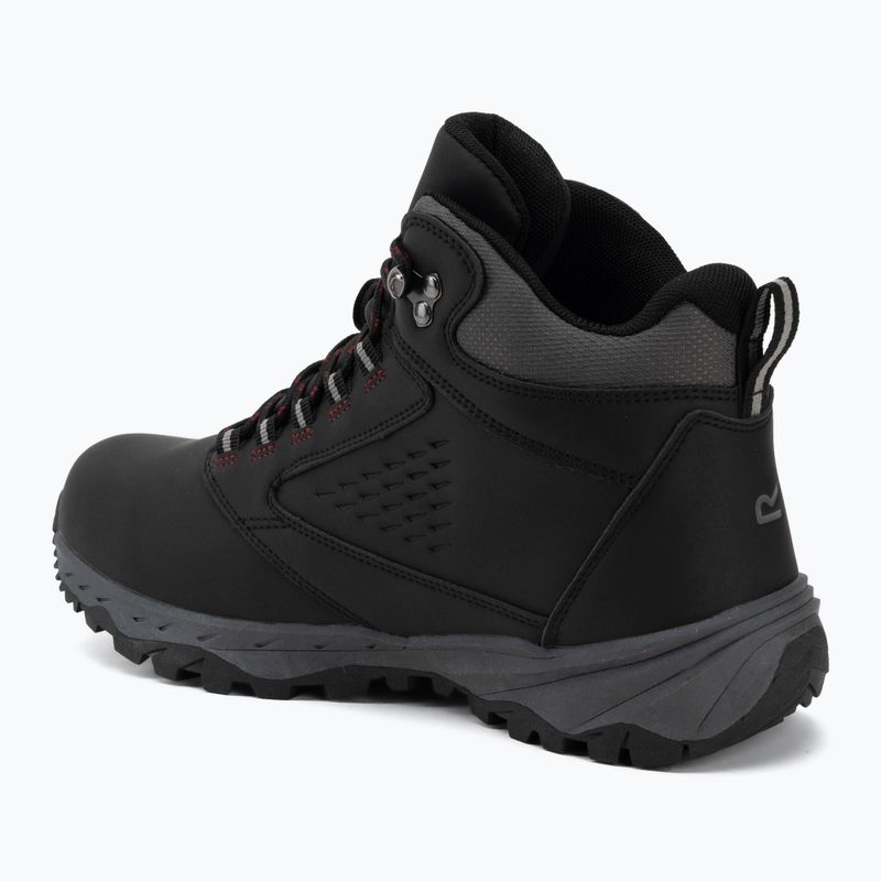 Herren-Trekkingstiefel REGATTA Amble Boot Waterproof black/riored 3