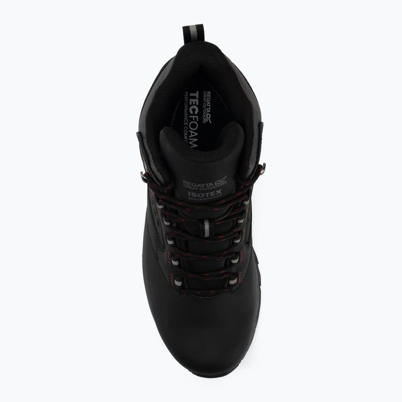 Herren-Trekkingstiefel REGATTA Amble Boot Waterproof black/riored 5