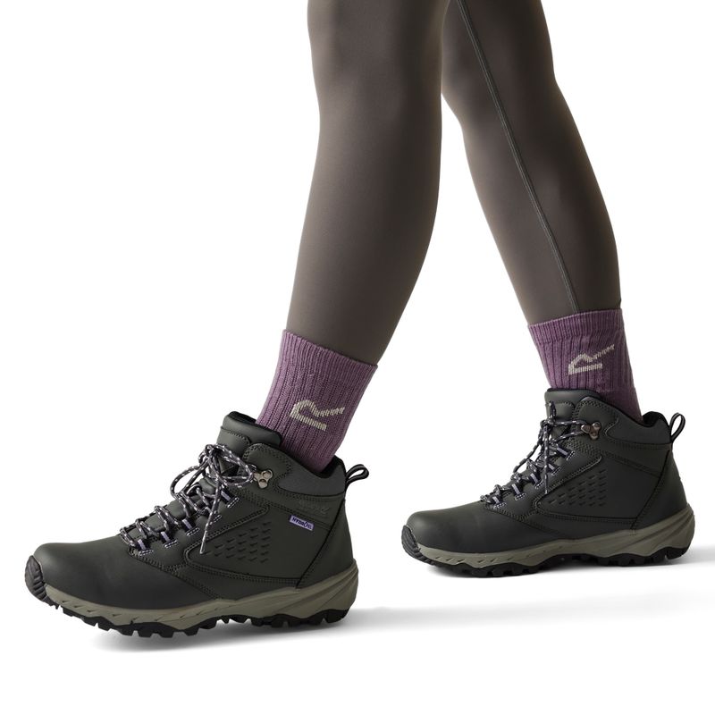 Damen-Trekkingschuhe REGATTA Amble Boot Waterproof briar/wisteria 6