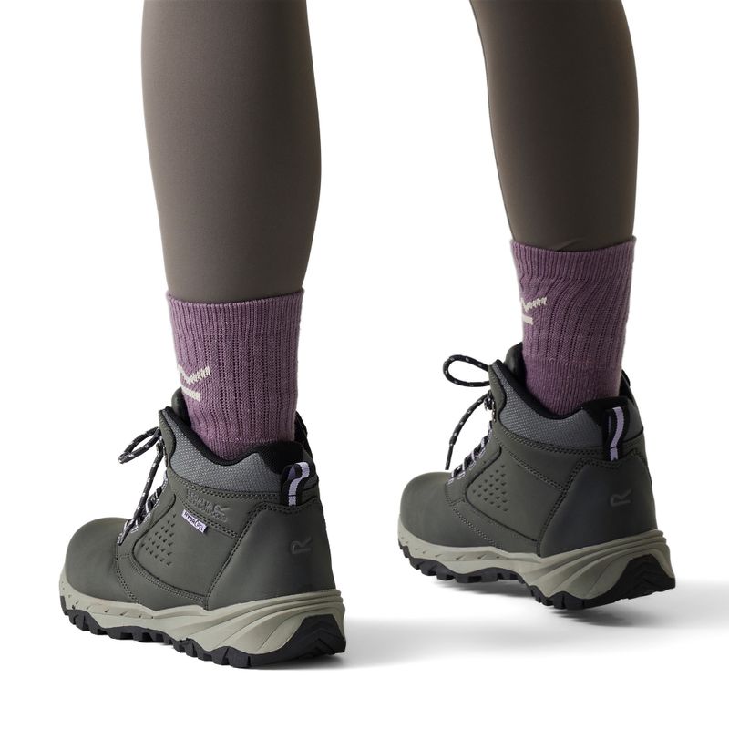 Damen-Trekkingschuhe REGATTA Amble Boot Waterproof briar/wisteria 7