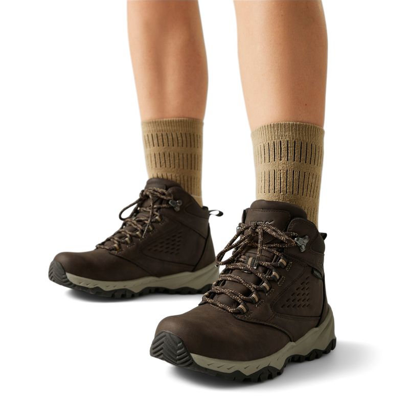Damen-Trekkingschuhe REGATTA Amble Boot Waterproof chestnut/soft taupe 5
