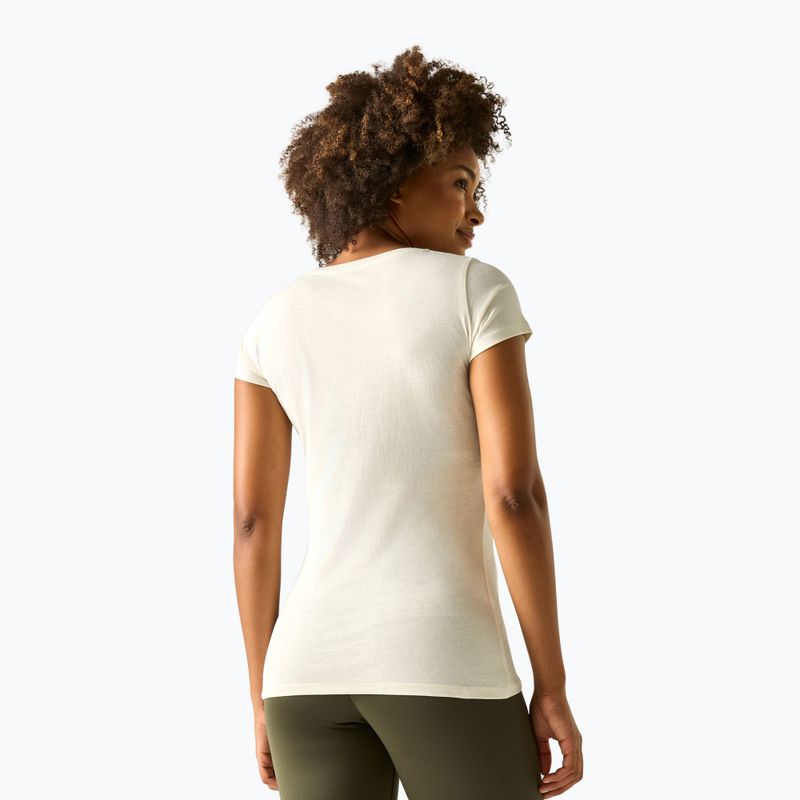 Damen-Trekkingshirt REGATTA Breezed barley white 3
