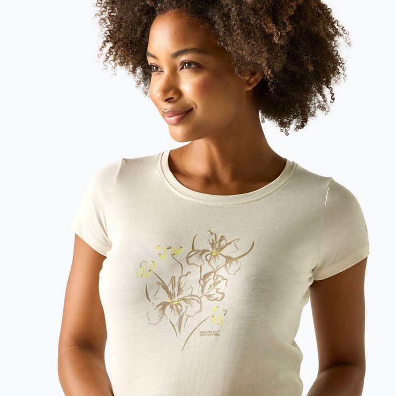 Damen-Trekkingshirt REGATTA Breezed barley white 5