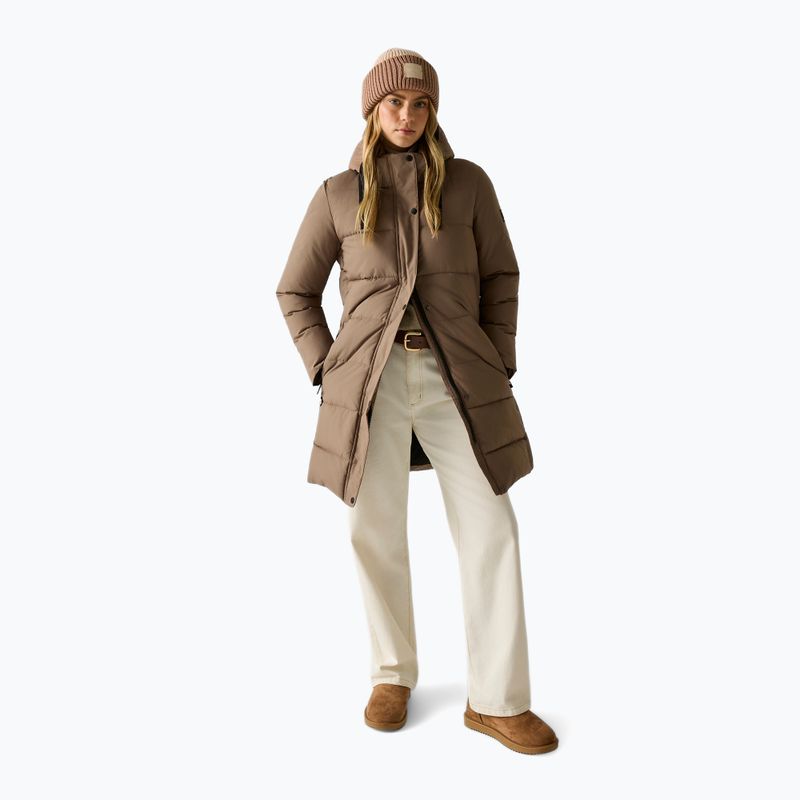 Gefütterter Damenmantel REGATTA Eryn mocha/black 2