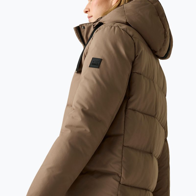 Gefütterter Damenmantel REGATTA Eryn mocha/black 7