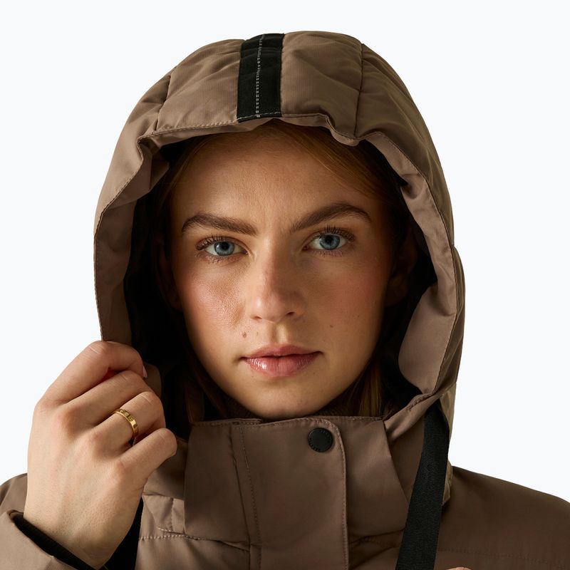 Gefütterter Damenmantel REGATTA Eryn mocha/black 9