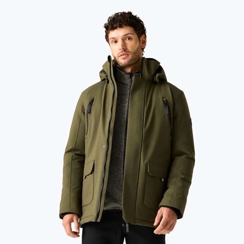 Herren-Regenjacke REGATTA Marron dark khaki 4