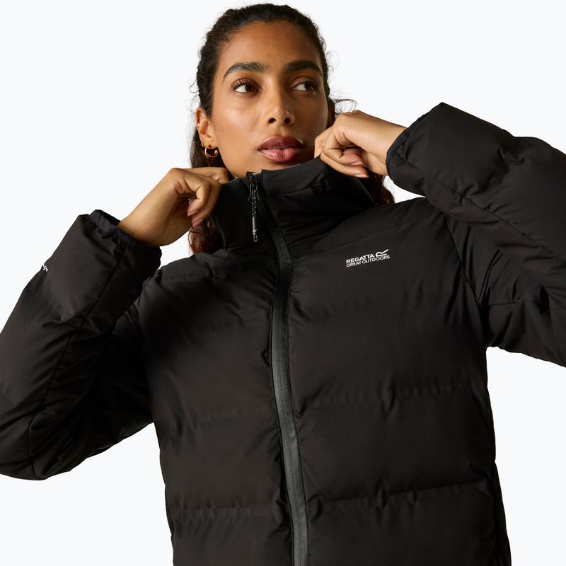 Gefütterter Damenmantel REGATTA Altoro Thermal Long black/mocha 8