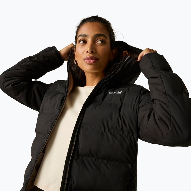 Gefütterter Damenmantel REGATTA Altoro Thermal Long black/mocha 9