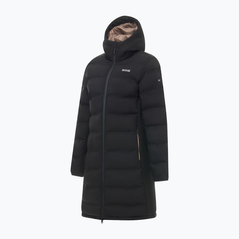 Gefütterter Damenmantel REGATTA Altoro Thermal Long black/mocha 12