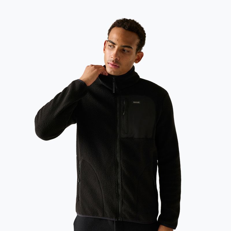 Fleecejacke für Herren REGATTA Frankie Borg black/black