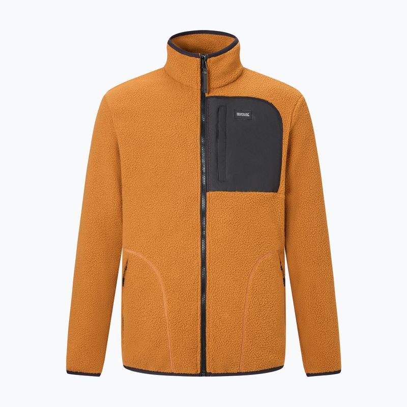 Fleecejacke für Herren REGATTA Frankie Borg rich tan/black 7
