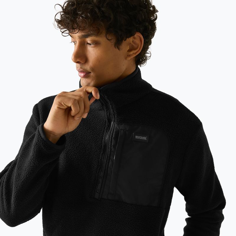 Fleecejacke für Herren REGATTA Frankie Borg Half Zip black/black 7