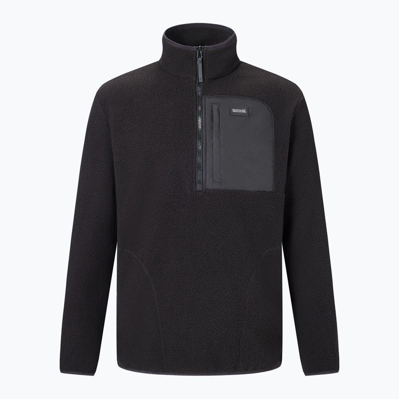 Fleecejacke für Herren REGATTA Frankie Borg Half Zip black/black 8