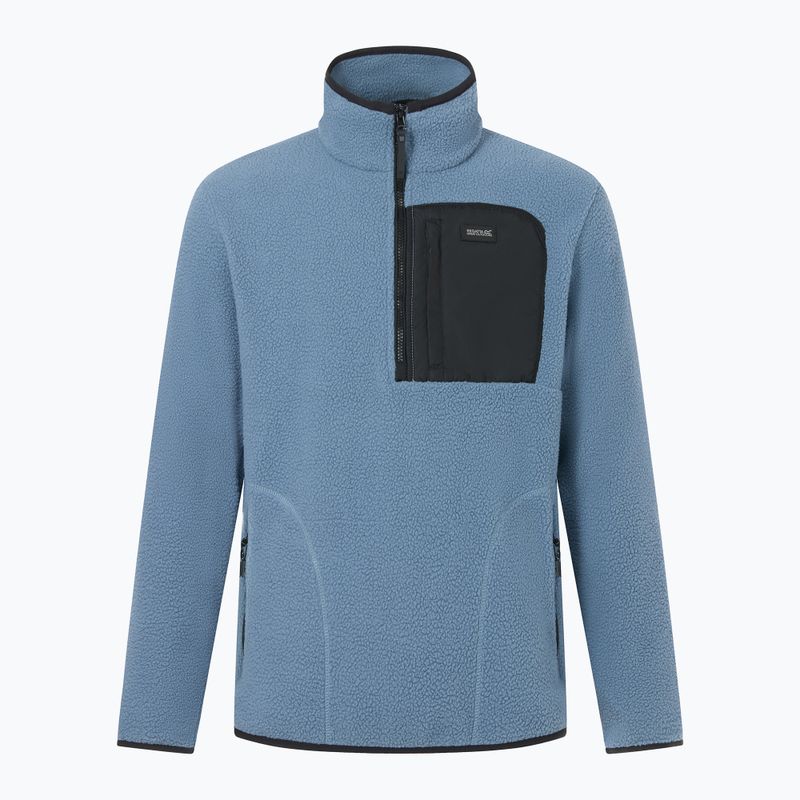 Fleecejacke für Herren REGATTA Frankie Borg Half Zip grey mirage/black 7