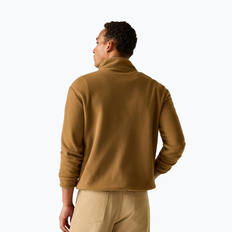 Fleecejacke für Herren REGATTA Frankie Half Zip rich tan/navy 3