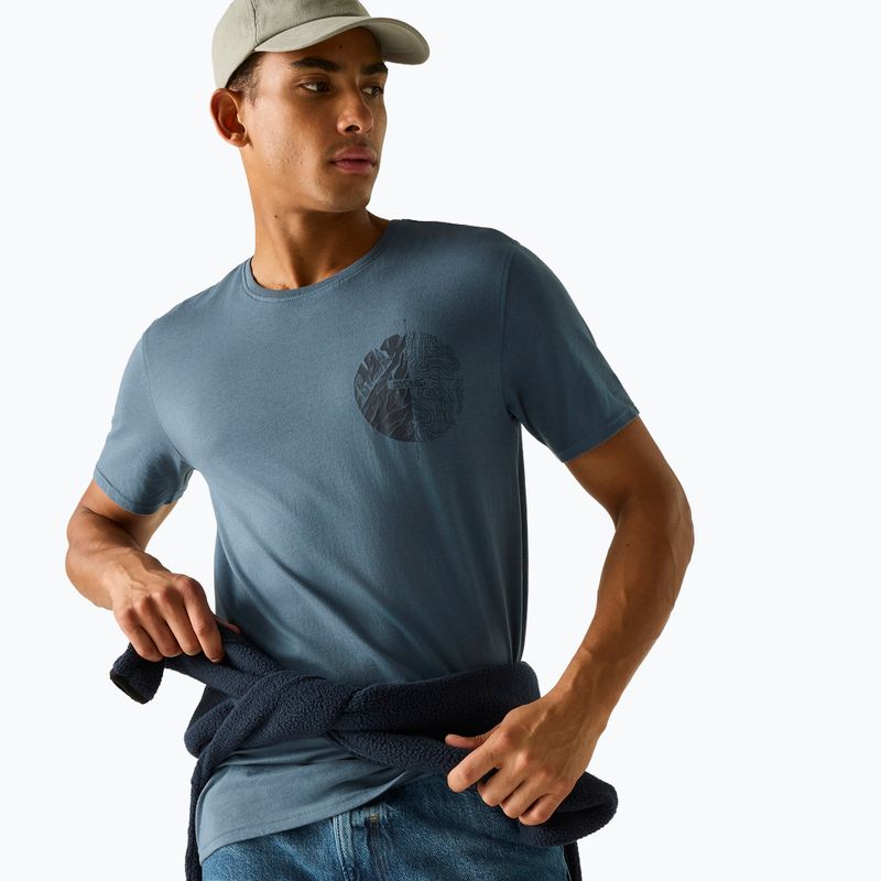 Herren-Shirt REGATTA ClineIX grey mirage regatta compass 4