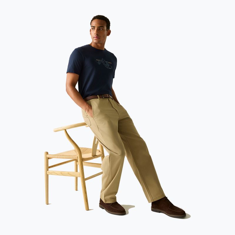 Herren-Shirt REGATTA ClineIX navy mountain lines 2