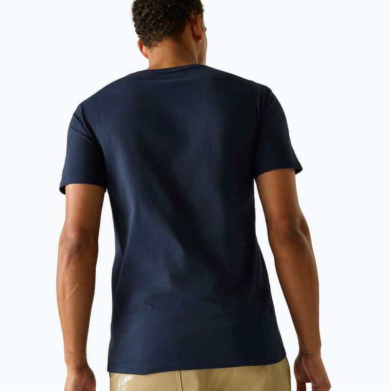 Herren-Shirt REGATTA ClineIX navy mountain lines 4
