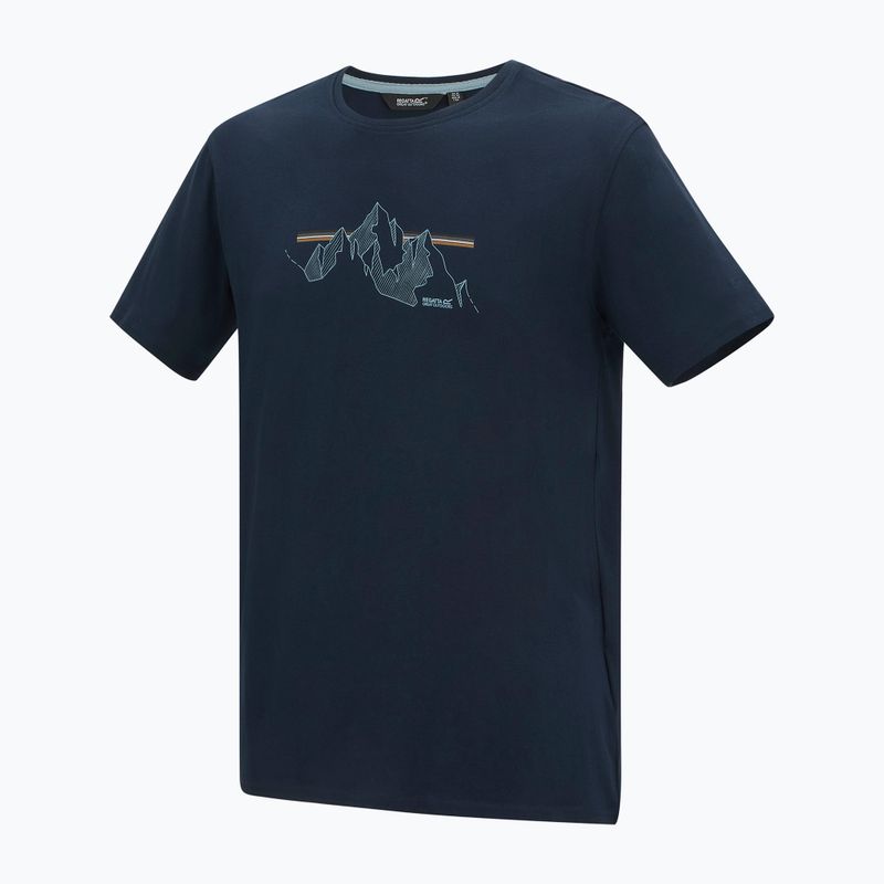 Herren-Shirt REGATTA ClineIX navy mountain lines 8