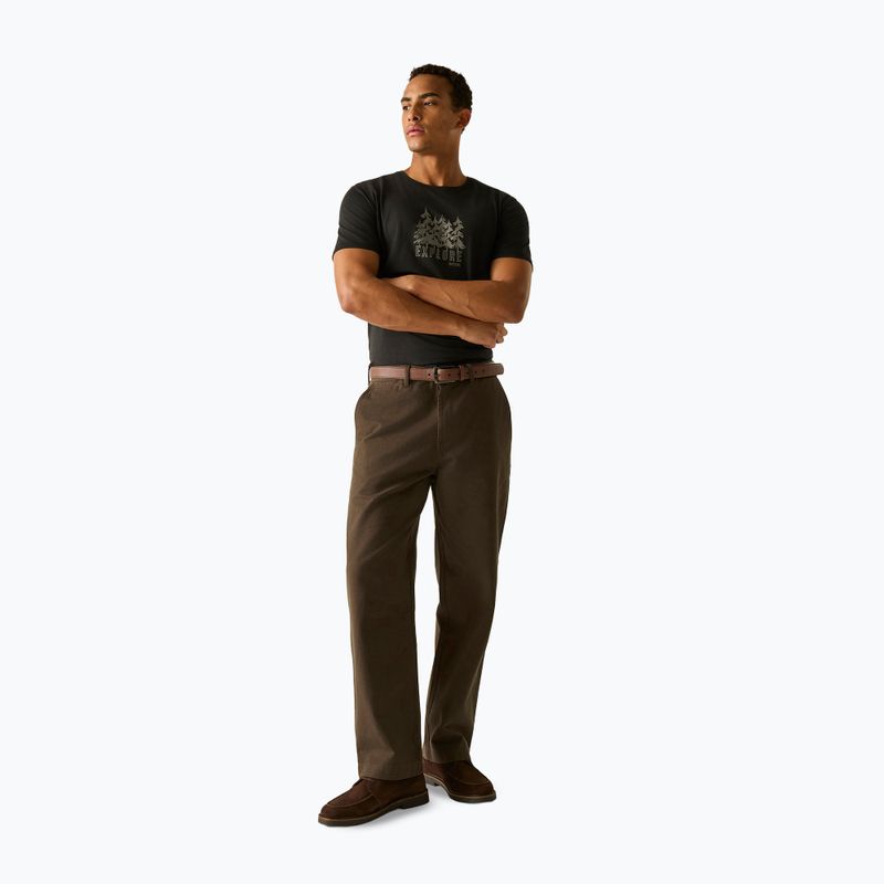 Herren-Shirt REGATTA ClineIX black explore forest 2
