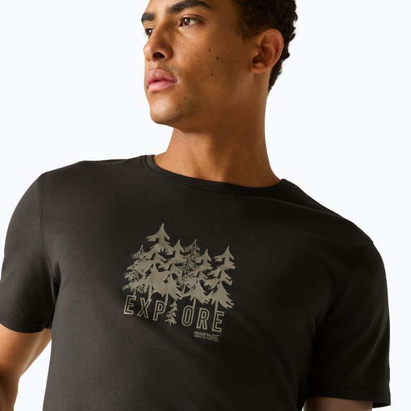 Herren-Shirt REGATTA ClineIX black explore forest 6